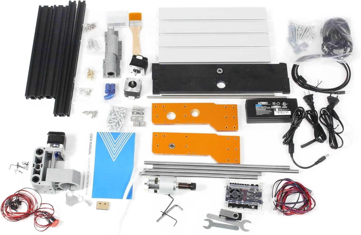 CNC 3018-PRO con finales de carrera y E-Stop - Imagen 4